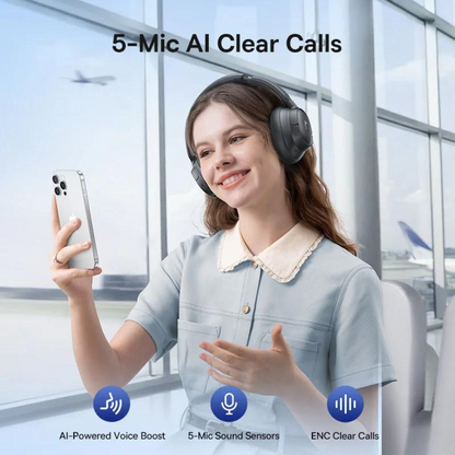 Handsfree Bluetooth Baseus Bass BH1 NC, MultiPoint, A2DP, ANC, Čierna A0203703