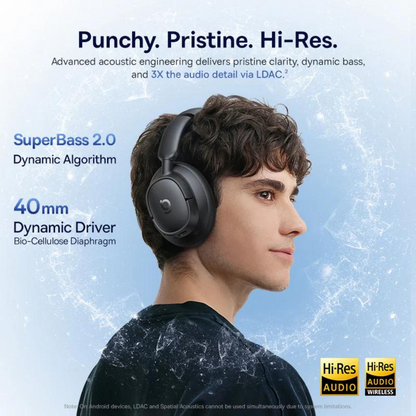 Handsfree Bluetooth Baseus Bass BH1 NC, MultiPoint, A2DP, ANC, Čierna A0203703