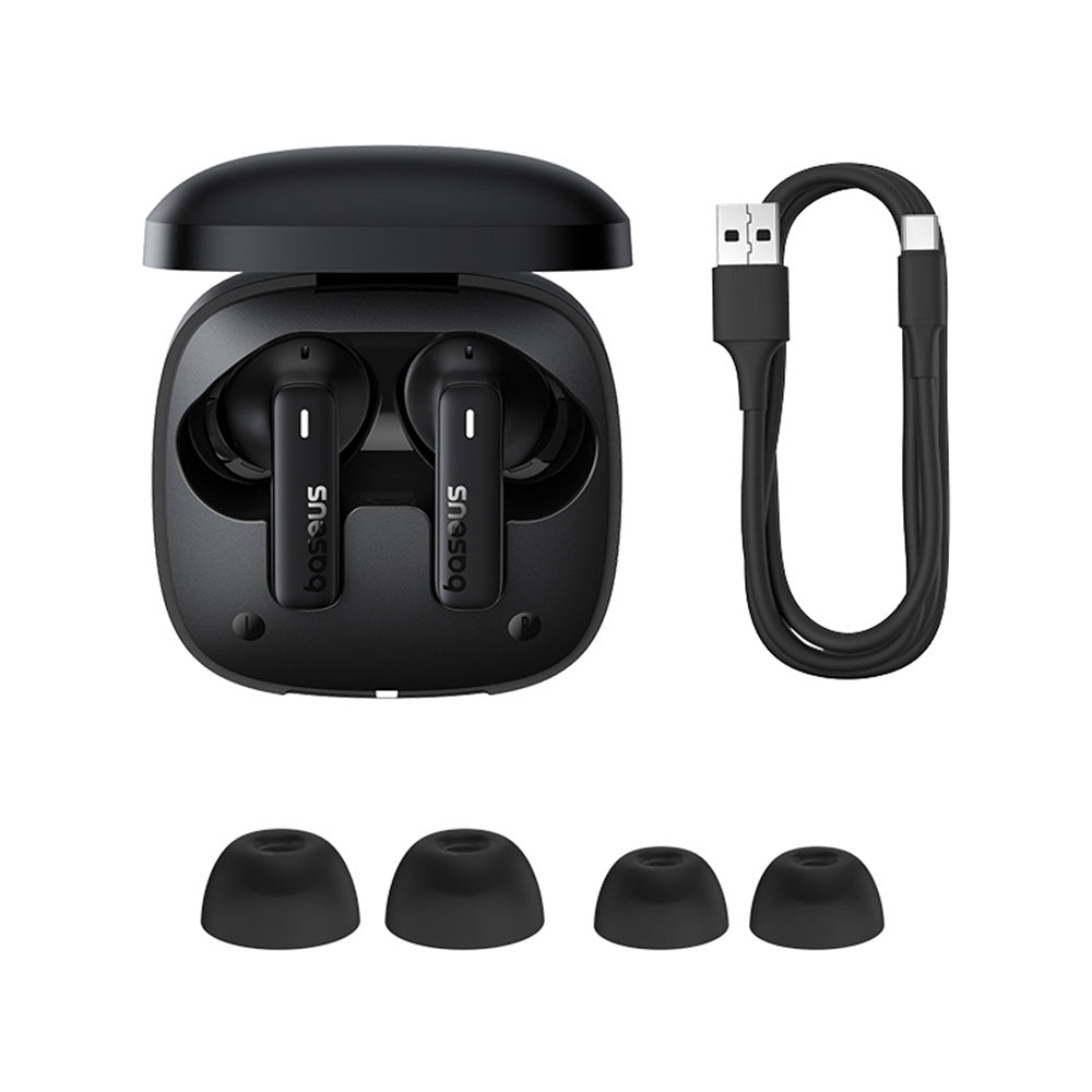 Handsfree Bluetooth Baseus Bowie E19, TWS, Čierna A00069600113-00