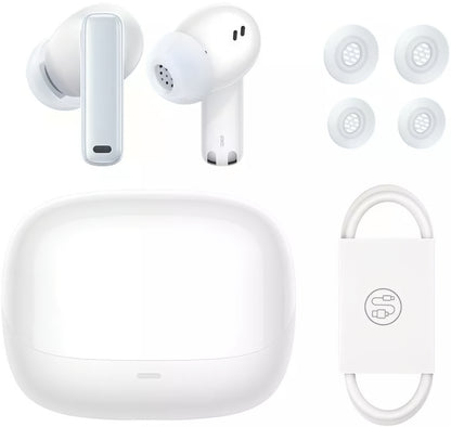 Handsfree Bluetooth Baseus Bowie M2s, TWS, ANC, Biela NGTW350102