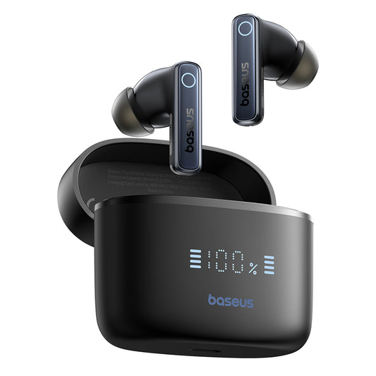 Handsfree Bluetooth Baseus Bowie 30, TWS, Čierna A00073100126-00