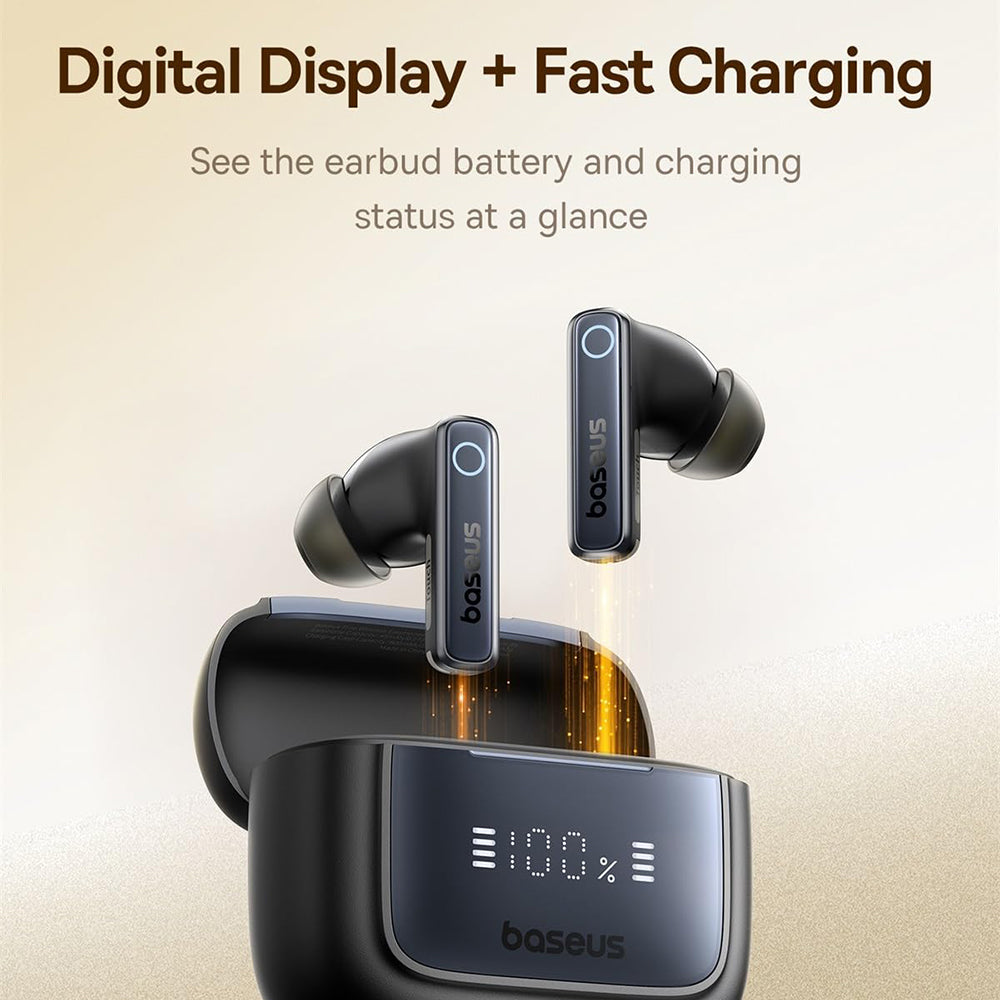 Handsfree Bluetooth Baseus Bowie 35, TWS, Čierna A00073800123-00