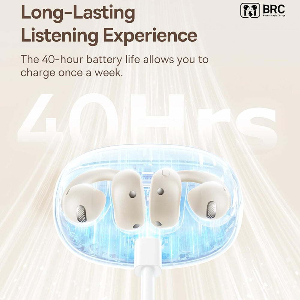 Handsfree Bluetooth Baseus Bowie MC1, TWS, Biela A00083501226-00
