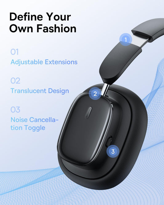Handsfree Bluetooth Baseus H1i, A2DP, ANC, čierna A00050402113-00