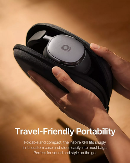 Handsfree Bluetooth Baseus Inspire XH1 Sound by Bose, A2DP, ANC, Čierna A00085701123-00