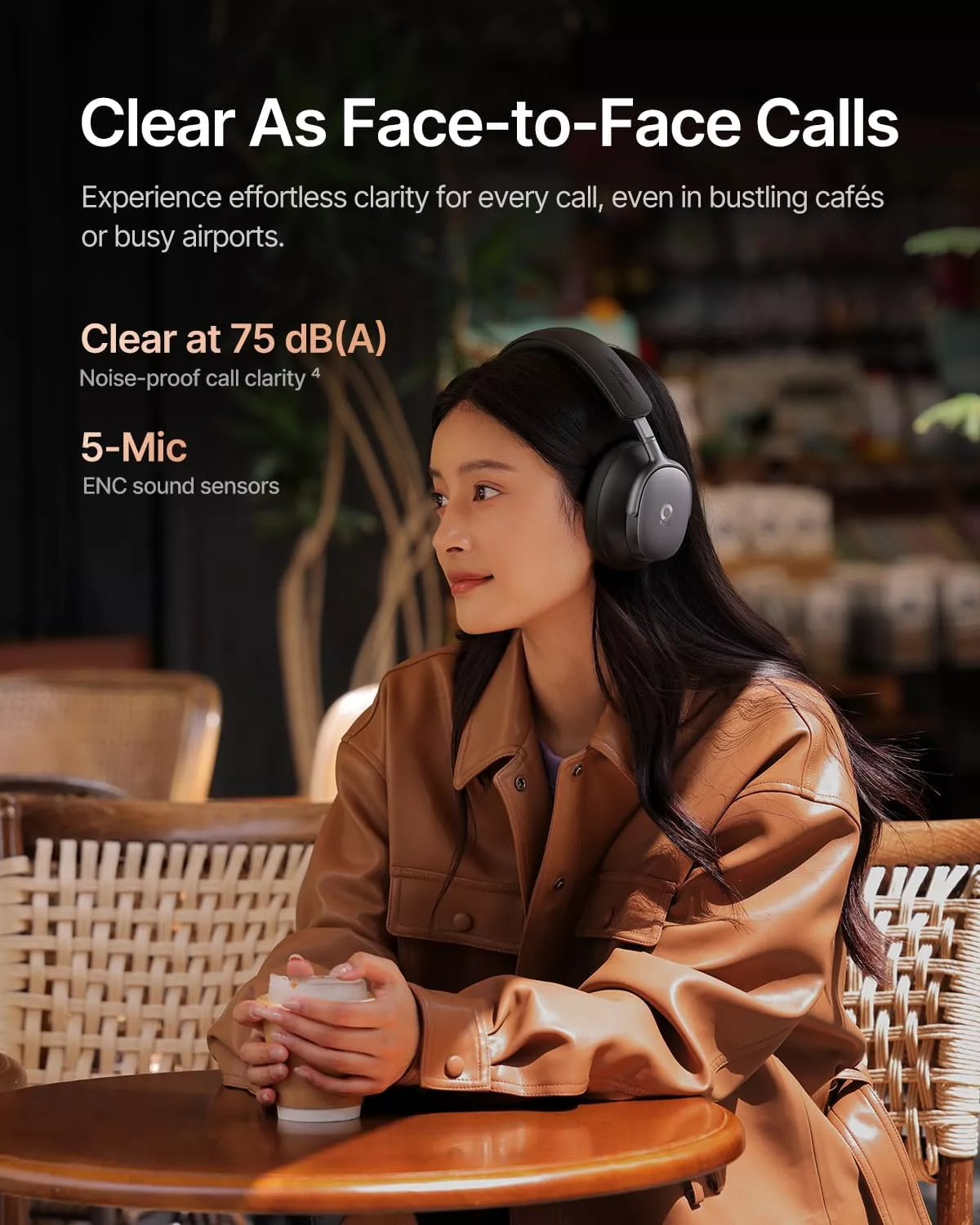 Handsfree Bluetooth Baseus Inspire XH1 Sound by Bose, A2DP, ANC, Čierna A00085701123-00
