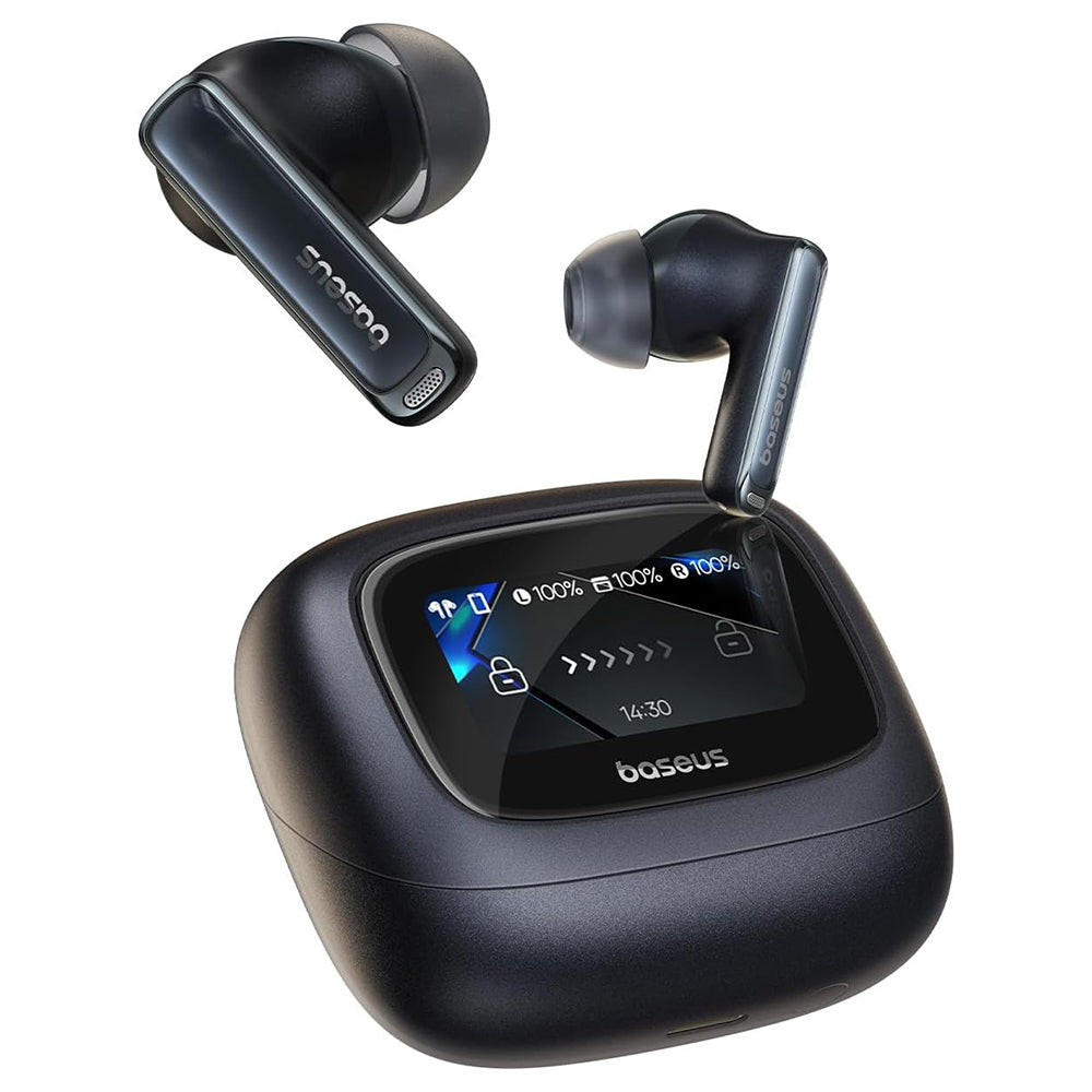 Handsfree Bluetooth Baseus M2s Ultra, TWS, ANC, Čierna A00074101123-00
