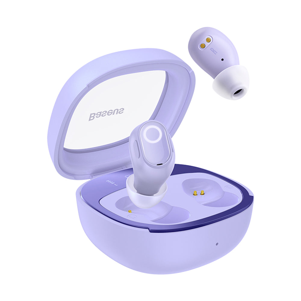 Handsfree Bluetooth Baseus WM02+, TWS, Purple NGTW370305