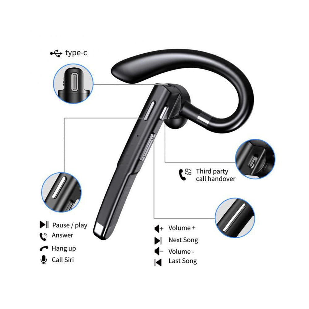 Handsfree Bluetooth Blavec Discover 55, MultiPoint, A2DP, čierne 