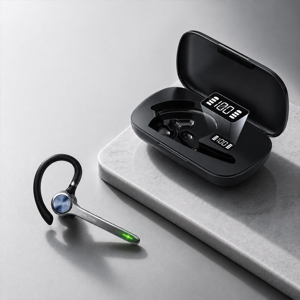 Bluetooth handsfree Blavec Talk 1, MultiPoint, A2DP, čierny