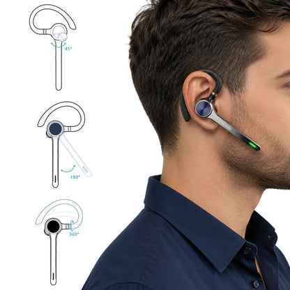 Bluetooth handsfree Blavec Talk 1, MultiPoint, A2DP, čierny
