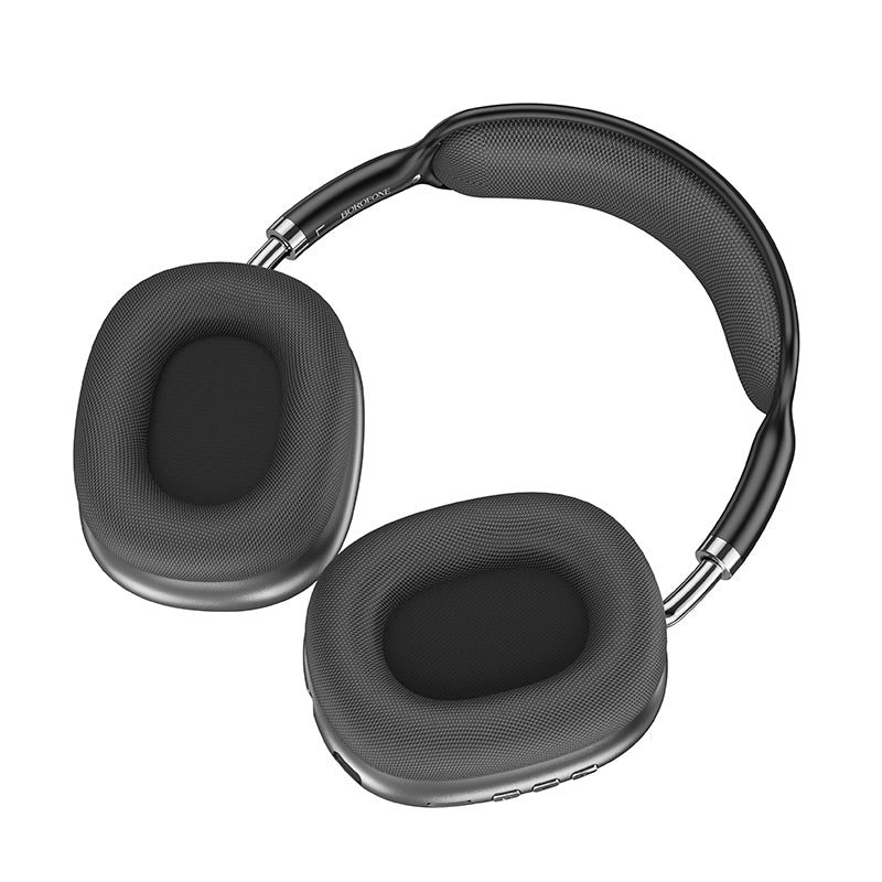 Handsfree Bluetooth Borofone BO22 Elegant, A2DP, Sivý