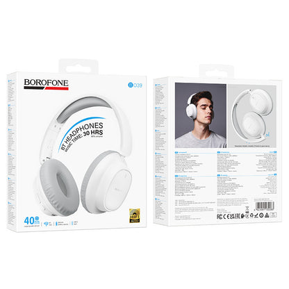 Handsfree Bluetooth Borofone BO39 Melotide, A2DP, biela