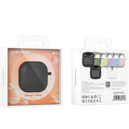 Slúchadlá Bluetooth s handsfree BW29, TWS, čierne 