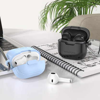 Slúchadlá Bluetooth s handsfree BW29, TWS, čierne 