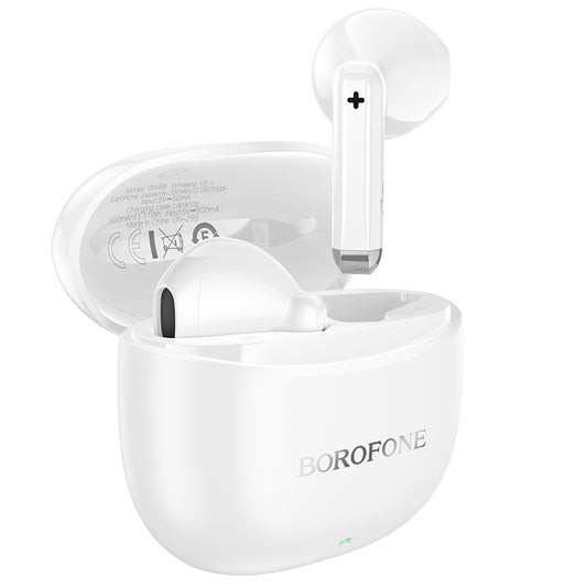 Handsfree Bluetooth Borofone BW88 Deep Rhyme, TWS, Biela