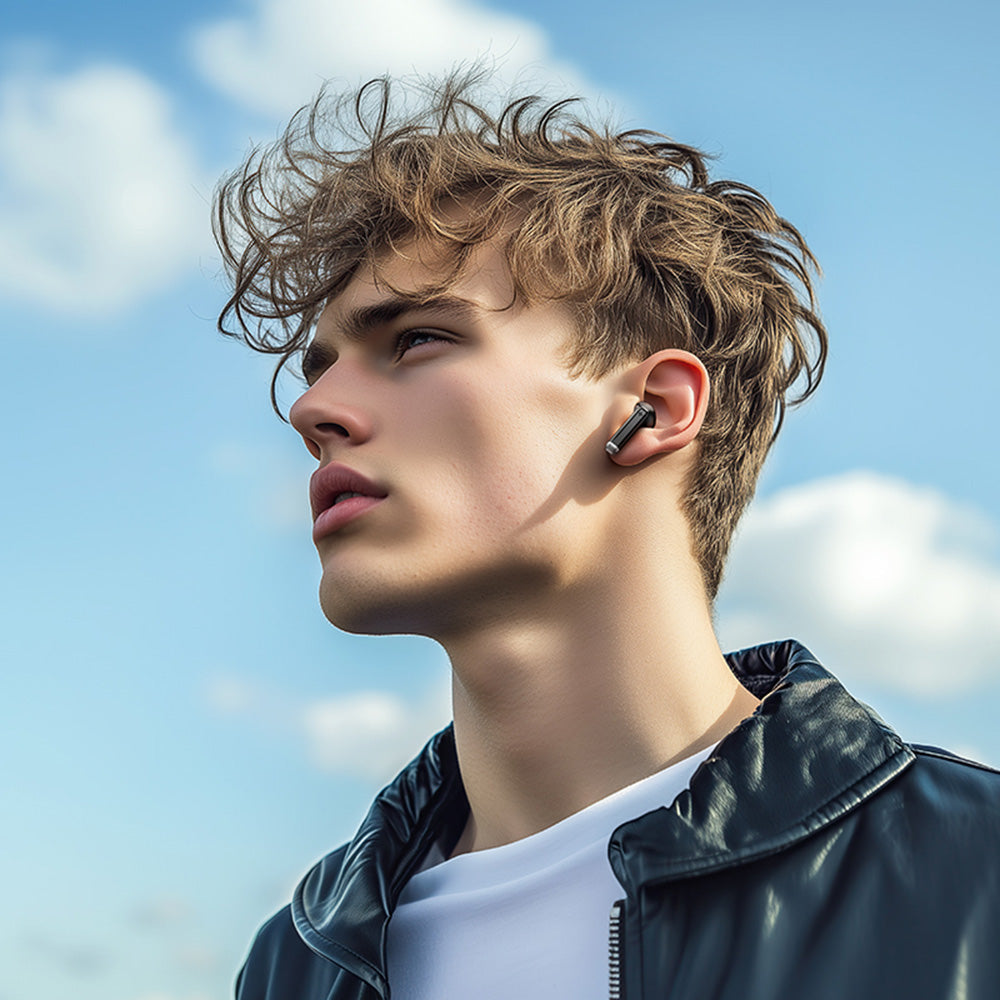 Handsfree Bluetooth Borofone BW88 Deep Rhyme, TWS, Čierna