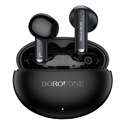 Handsfree Bluetooth Borofone FQ12 Nice, TWS, Čierna