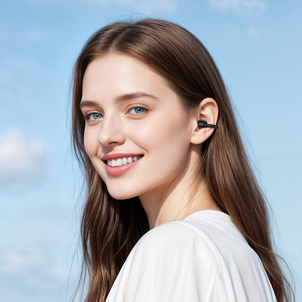 Handsfree Bluetooth Borofone FQ14 Joy, TWS, Čierna