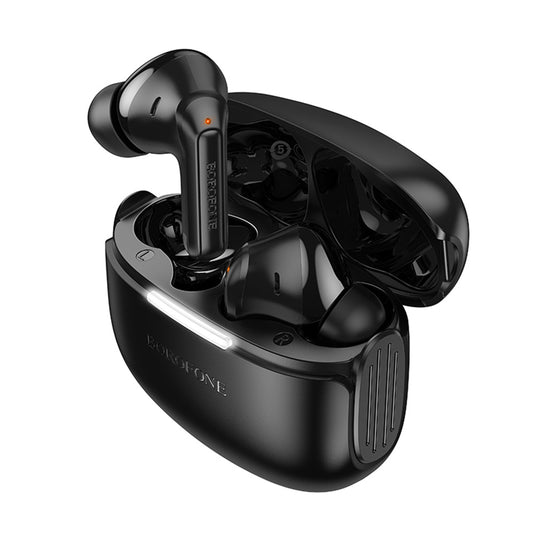 Handsfree Bluetooth Borofone FQ9 Peaceful, TWS, Čierna