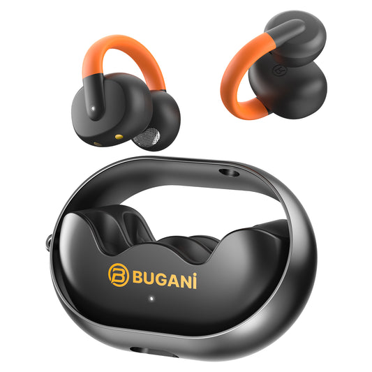 Handsfree Bluetooth Bugani Clip B21, TWS, Čierny