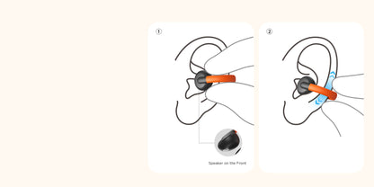 Bluetooth handsfree Bugani Clip B21, TWS, biela