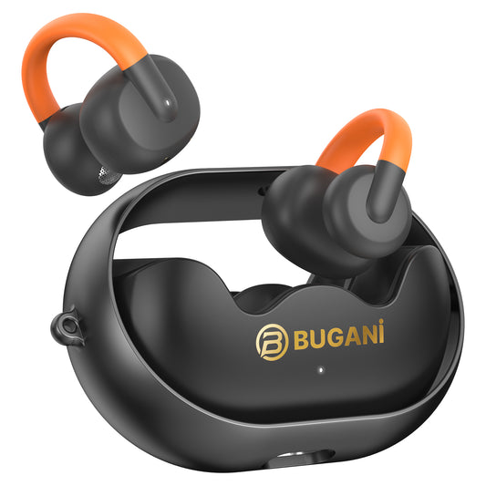 Handsfree Bluetooth Bugani Clip B21, TWS, Čierny