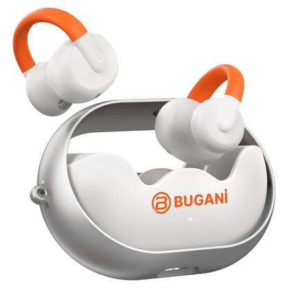 Bluetooth handsfree Bugani Clip B21, TWS, biela