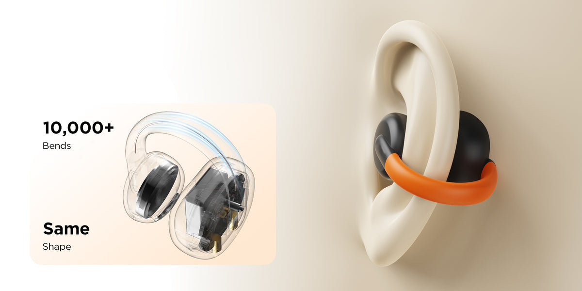 Handsfree Bluetooth Bugani Clip B21, TWS, Čierny