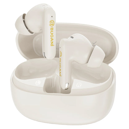Bluetooth handsfree Bugani Freebuds B20, TWS, ANC, svetlo krémová
