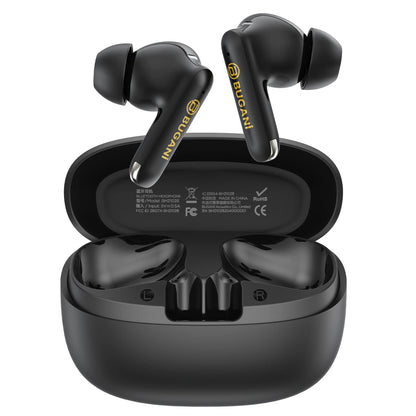 Bluetooth handsfree Bugani Freebuds B20, TWS, ANC, čierna