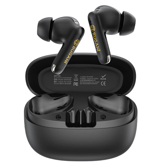Bluetooth handsfree Bugani Freebuds B20, TWS, ANC, čierna