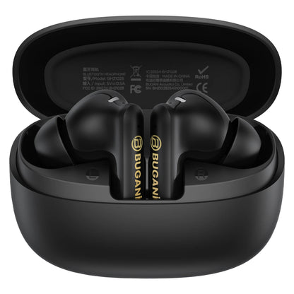 Bluetooth handsfree Bugani Freebuds B20, TWS, ANC, čierna
