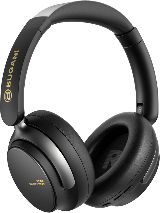 Handsfree Bluetooth Bugani Space BH01, MultiPoint, A2DP, ANC, Čierna
