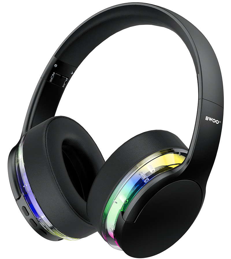 Bluetooth handsfree BWOO BO-BW587, A2DP, ANC, čierna
