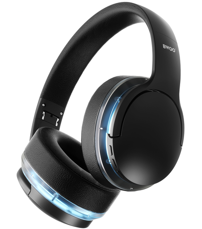 Bluetooth handsfree BWOO BO-BW587, A2DP, ANC, čierna