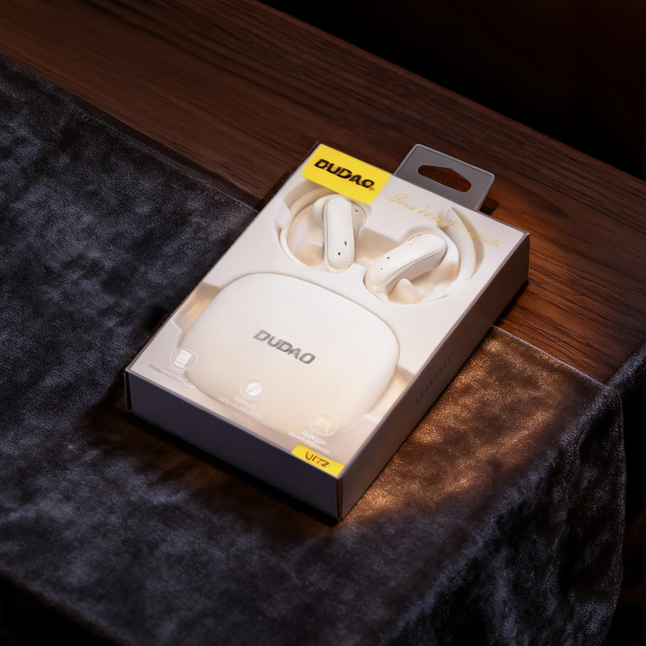Bluetooth handsfree Dudao U17Z, TWS, biela