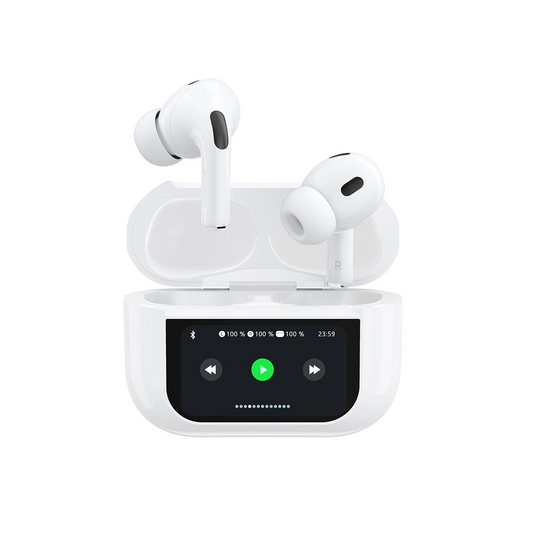 Handsfree Bluetooth Dudao U19 Display, TWS, Biela, Znovu zabalené