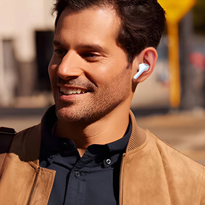 Handsfree Bluetooth Dudao U19 Display, TWS, Biela