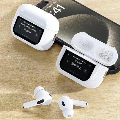 Handsfree Bluetooth Dudao U19 Display, TWS, Biela