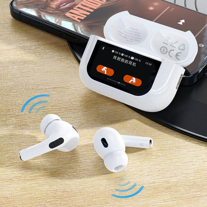 Handsfree Bluetooth Dudao U19 Display, TWS, Biela