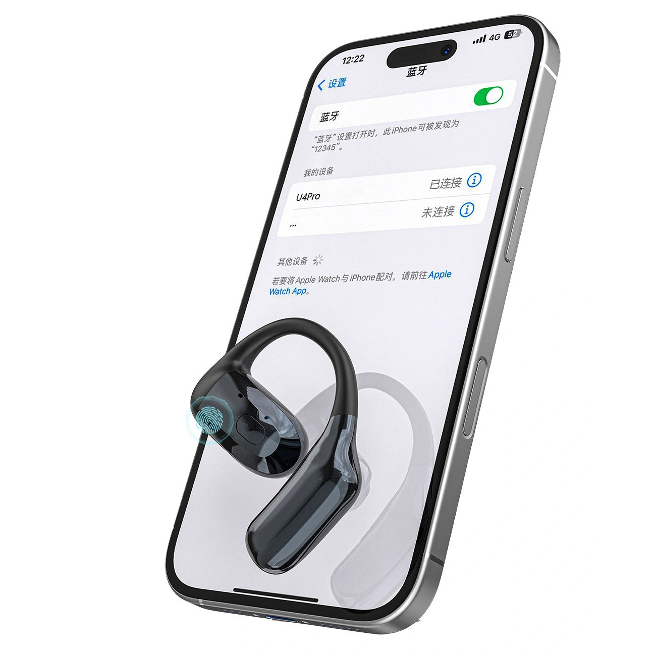 Handsfree Bluetooth Dudao U4Pro, A2DP, Čierna