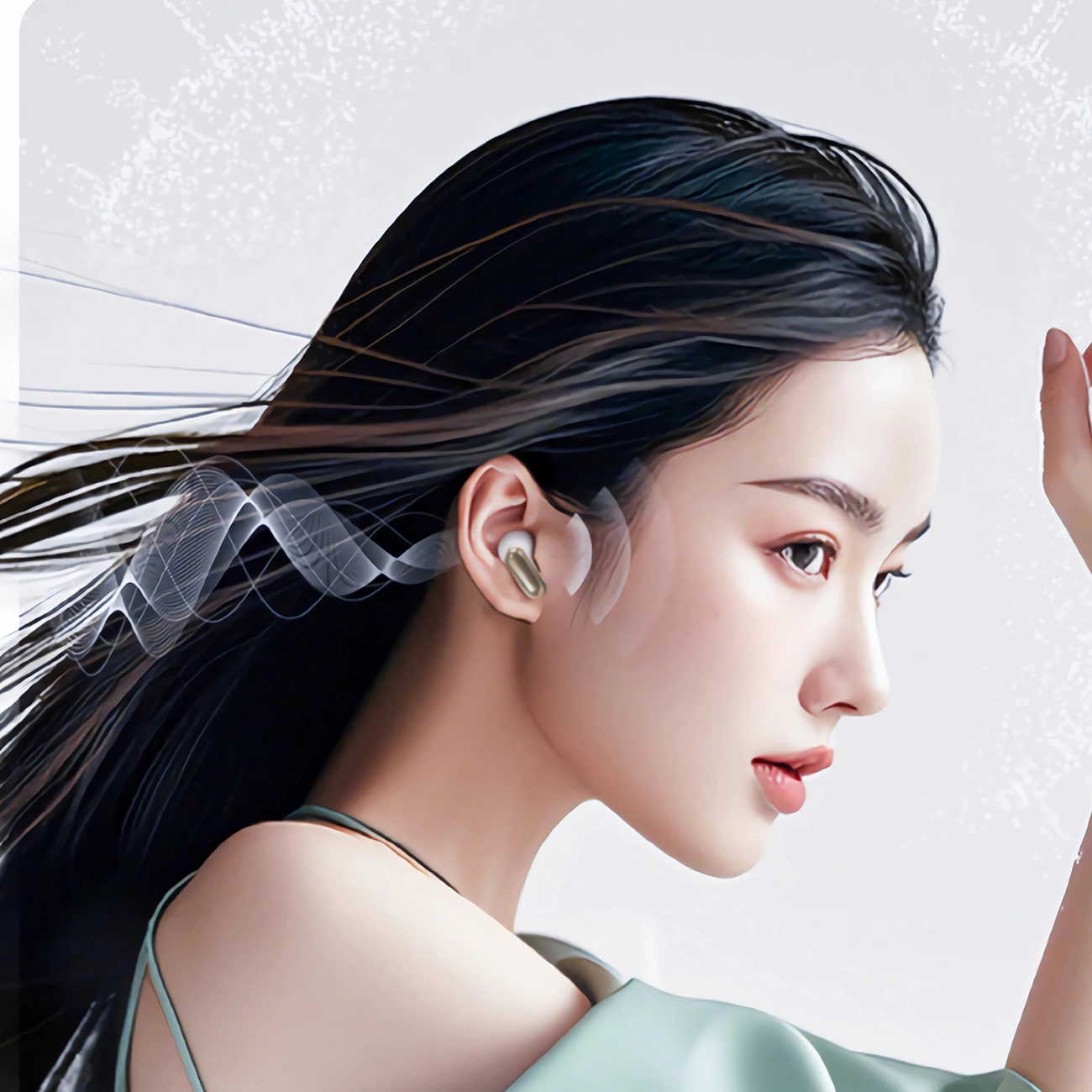 Handsfree Bluetooth Dudao U8 Pro, TWS, Biela