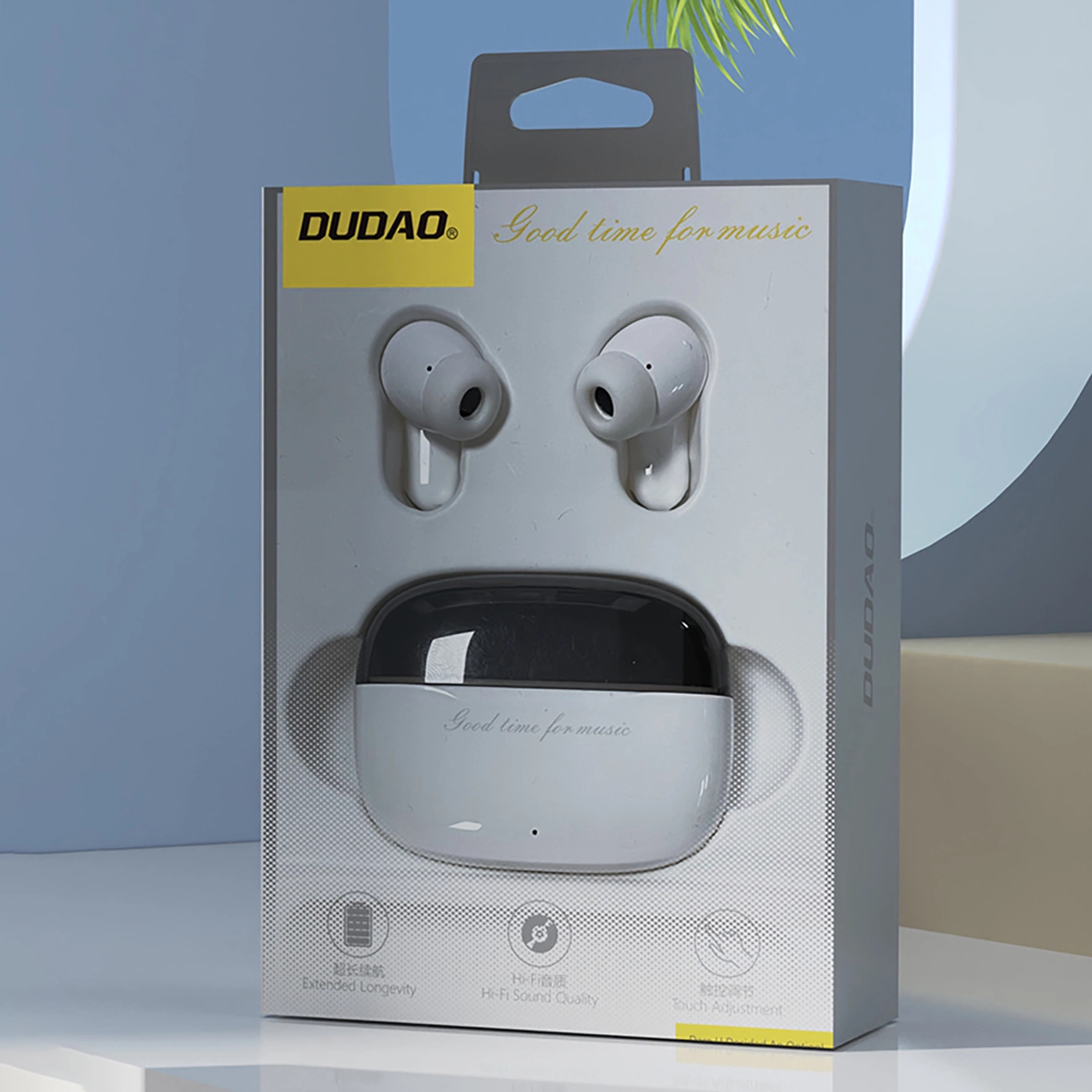 Handsfree Bluetooth Dudao U8 Pro, TWS, Biela