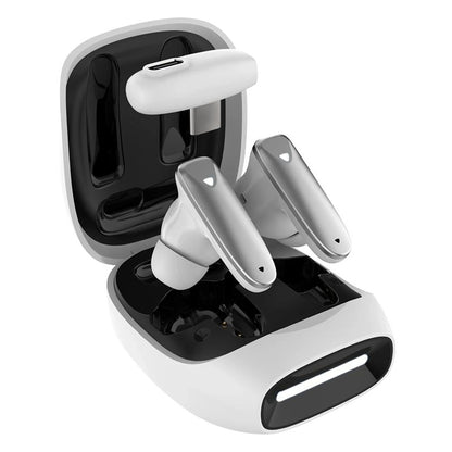 Handsfree Bluetooth Fixed Pods, TWS, Biela