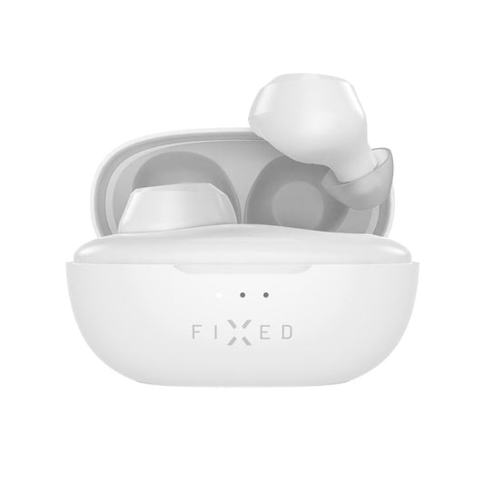 Handsfree Bluetooth Fixed, TWS, Biela