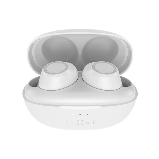 Handsfree Bluetooth Fixed, TWS, Biela