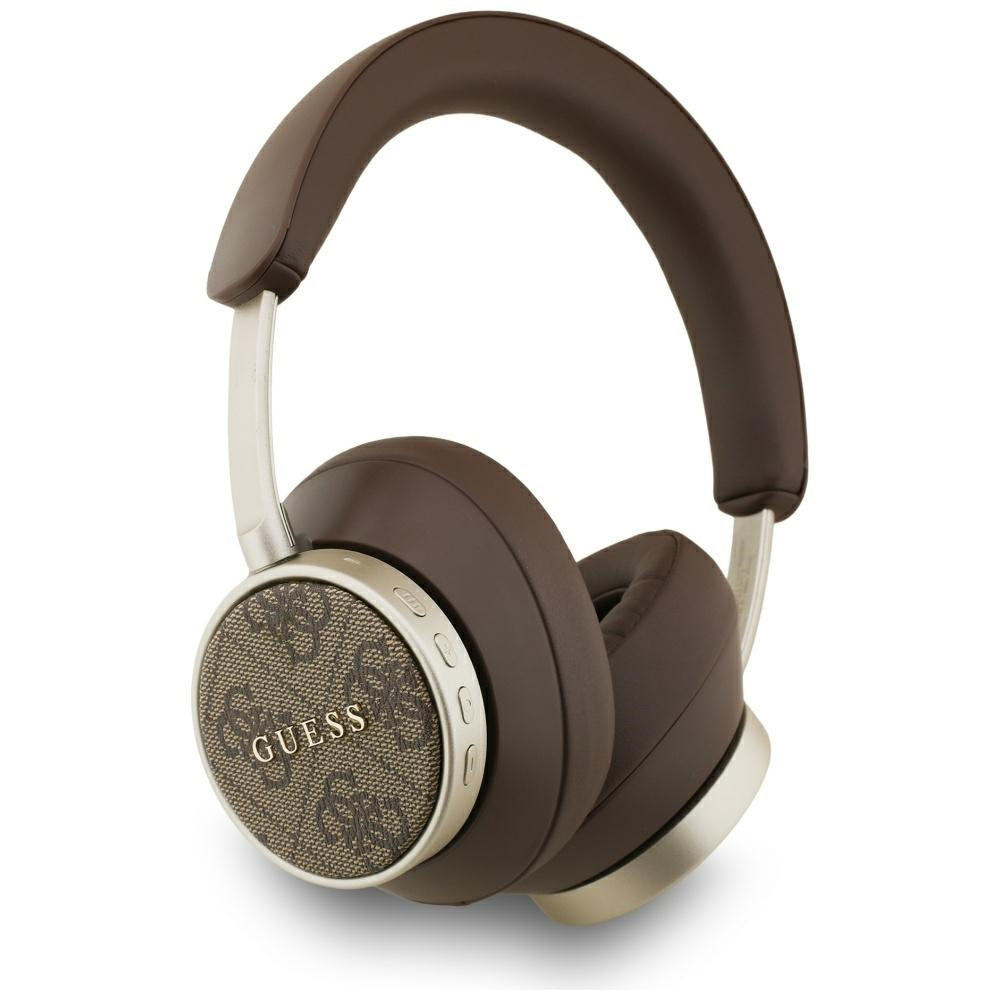 Handsfree Bluetooth Guess 4G Classic Logo, A2DP, Hnedá