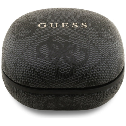 Handsfree Bluetooth Guess 4G Classic Metal Logo, TWS, Čierna