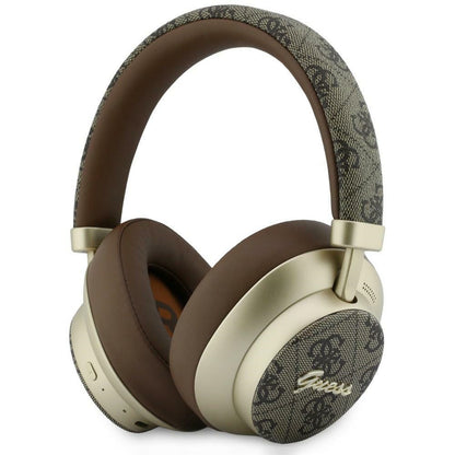Handsfree Bluetooth Guess 4G Gold Script Metal, A2DP, Hnedá